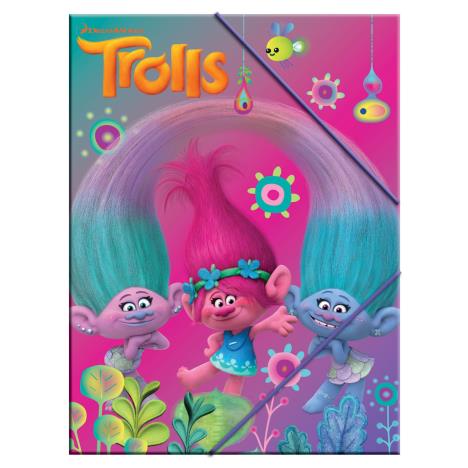 Trolls A4 Folder with Elastic Band £1.99
